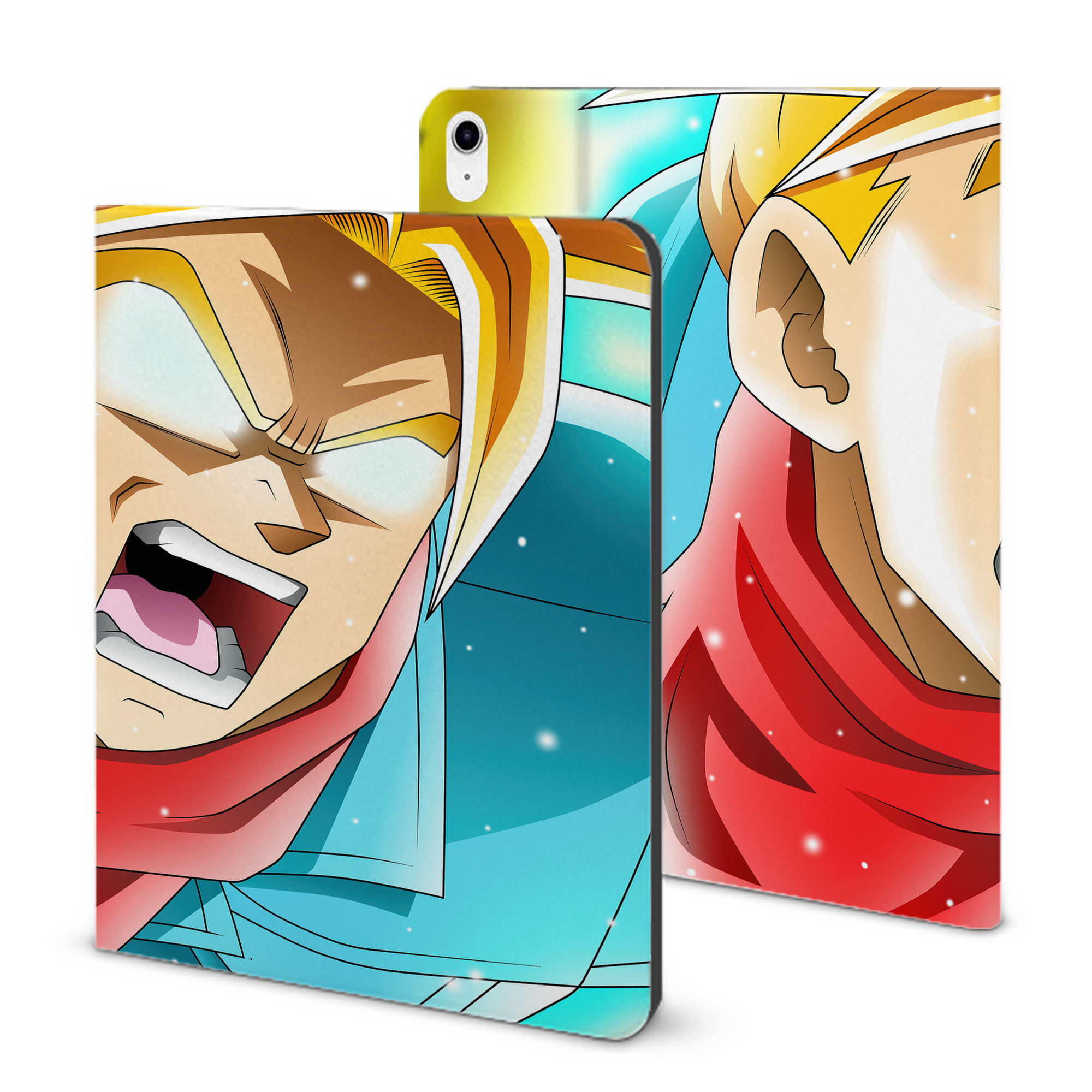 （画像用） ドラゴンボール DRAGON BALL IPad ケース ブック型 PUレザー TPU 耐衝撃 軽量 薄型 ペン収納なし 全面保護 IPad 各モデル対応